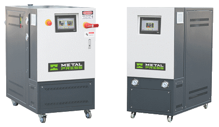 MetalPress Temperature Contol Units - Hot Oil and Hot Water New
