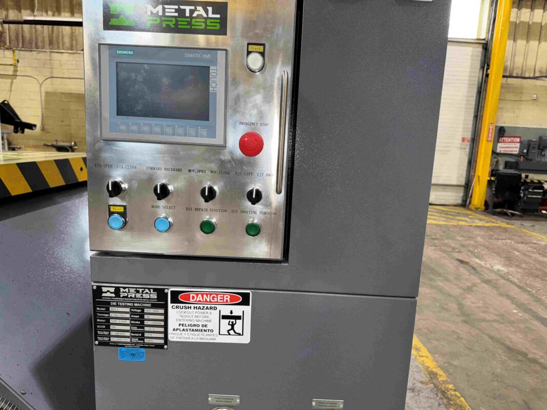 Separadora y probadora de matrices MetalPress de 8 toneladas