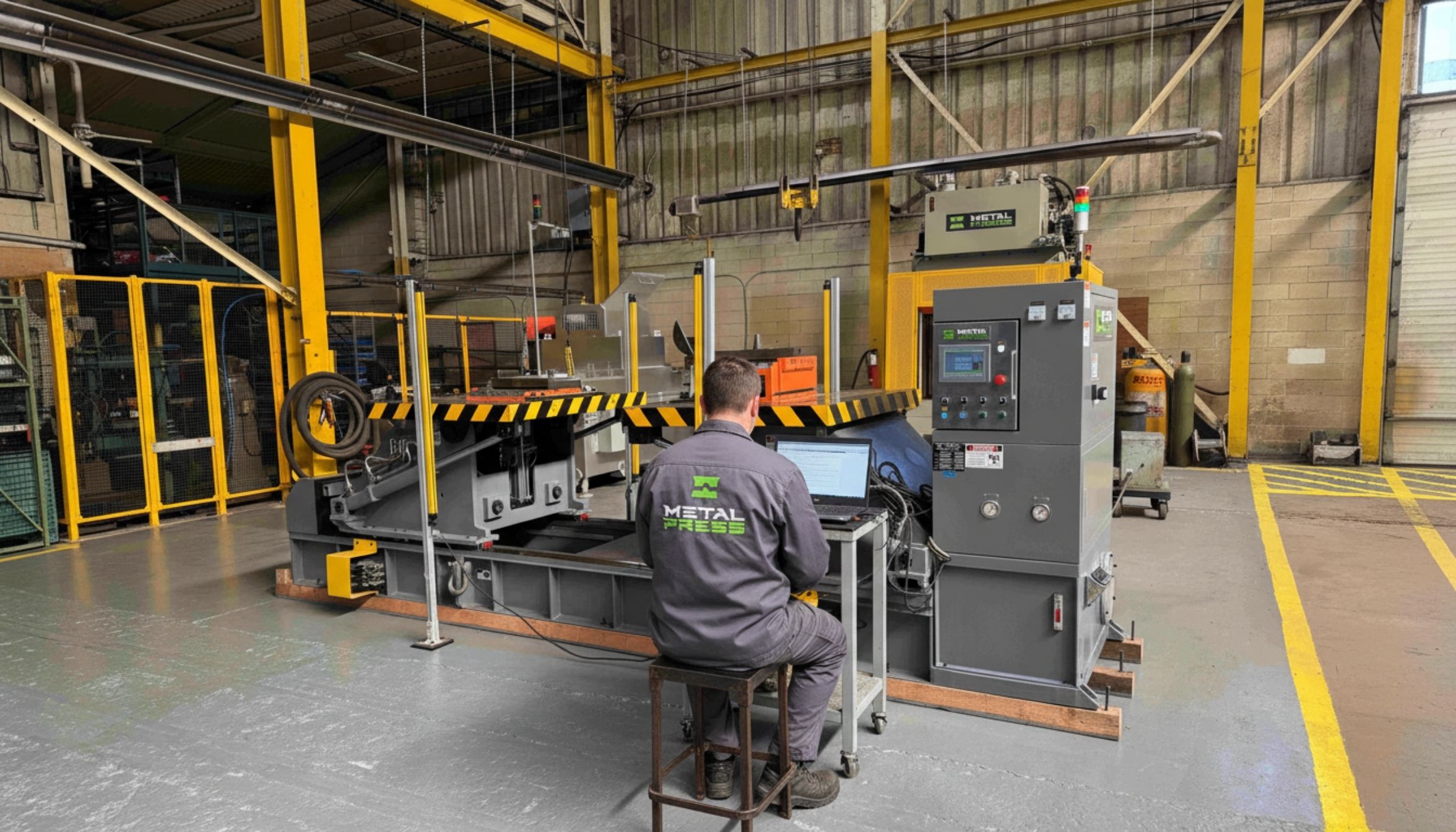 Separadora y probadora de matrices MetalPress de 8 toneladas