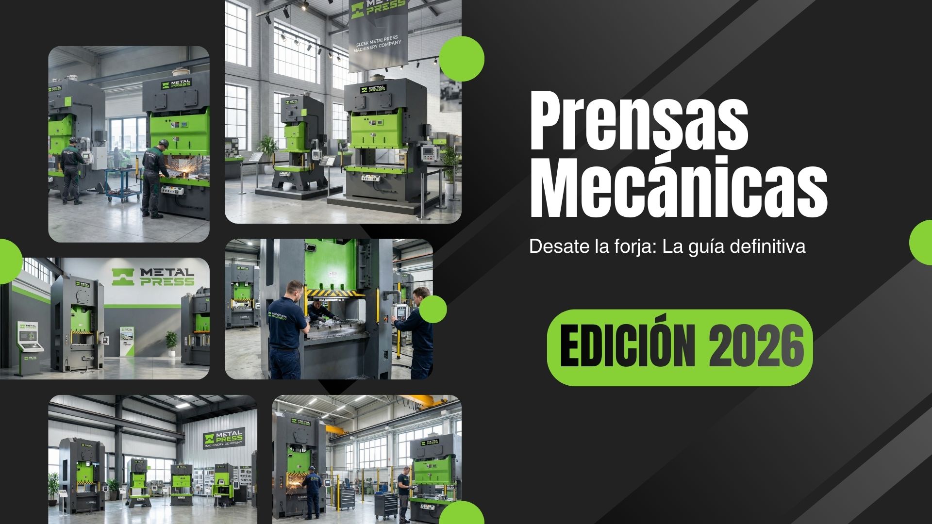 Prensas mecánicas 2026