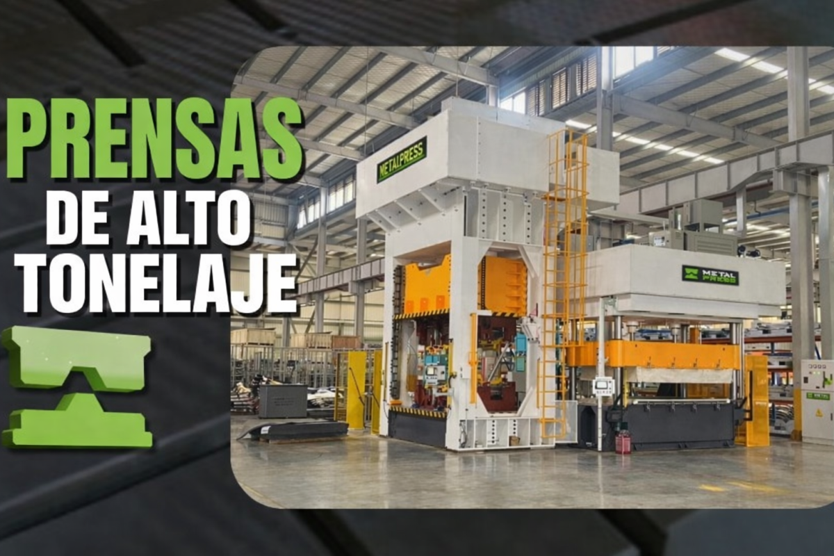 Prensas hidráulicas de alta capacidad
