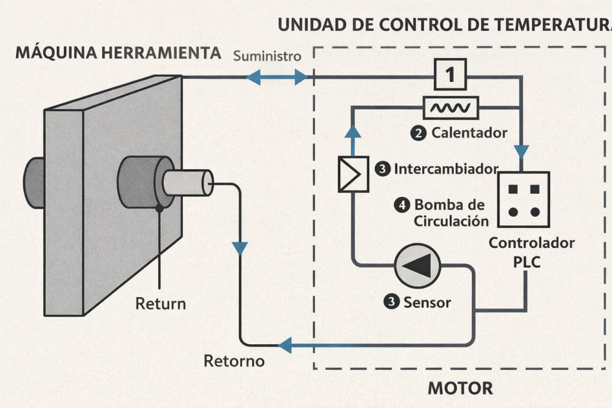 Diagarama de control de temperatura
