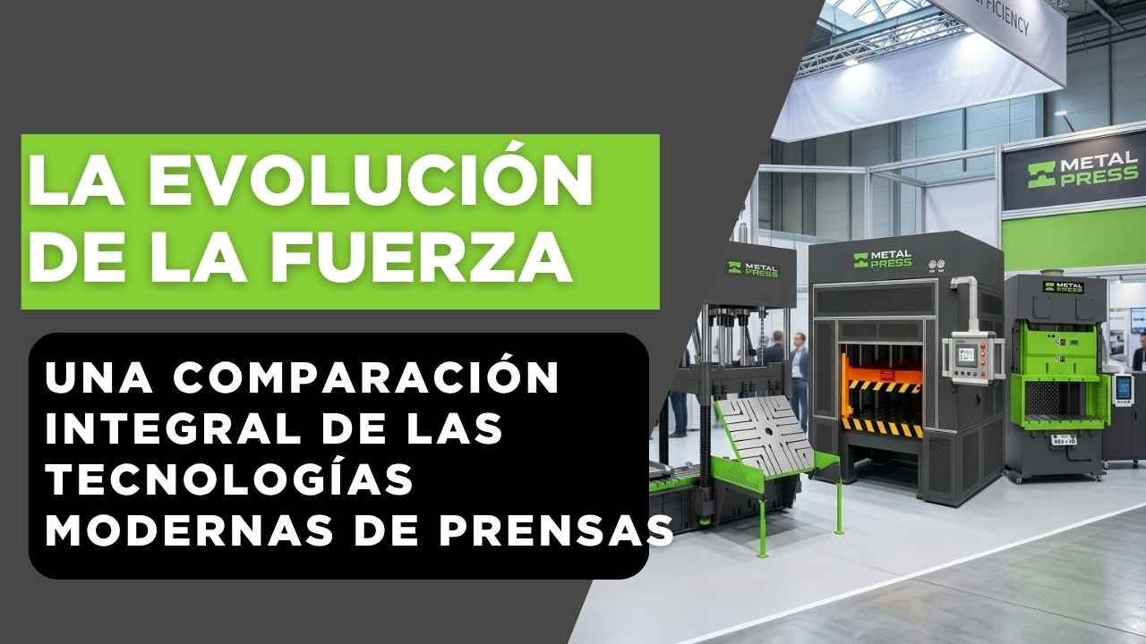 La evolución de la fuerza una comparación exhaustiva de las tecnologías de prensa modernas