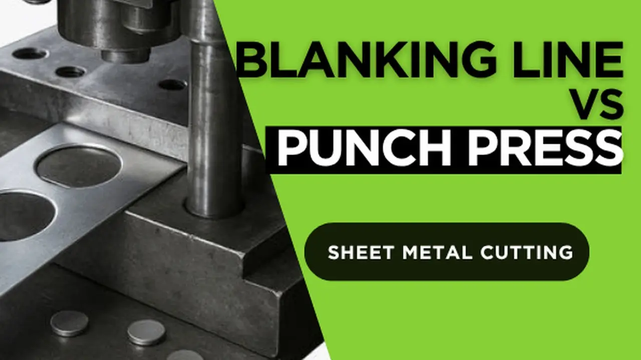 MetalPress feature image for blanking line versus punch press comparison