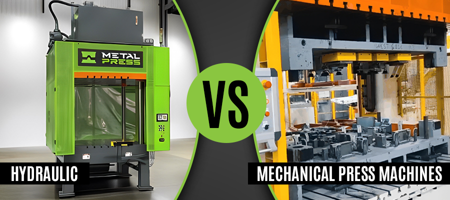 Hydraulic vs. Mechanical Press Machines