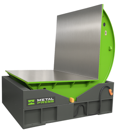 Volteadora MetalPress para matrices, moldes y bobinas