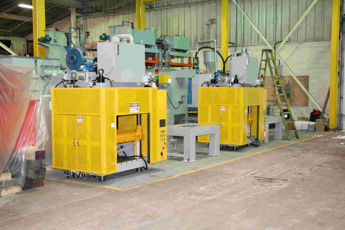 MetalPress - prensa de recorte - 4 Post Hydraulic Prensa - montaje 01