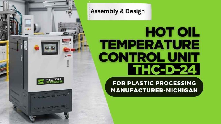 Ingeniería de la unidad de control de temperatura de aceite caliente THC‑D‑24 para un fabricante de procesamiento de plástico en Michigan