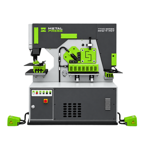 MetalPress Titan Series MIW-T máquina punzonadora-cizalla hidráulica